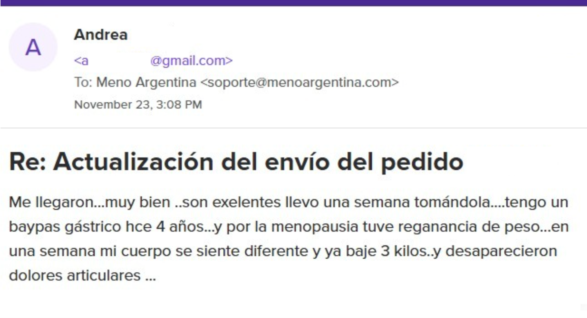 Testimonio Velissea