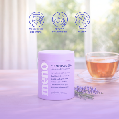 MENO® l Cápsulas Adelgazantes Menopausia - Suscripción