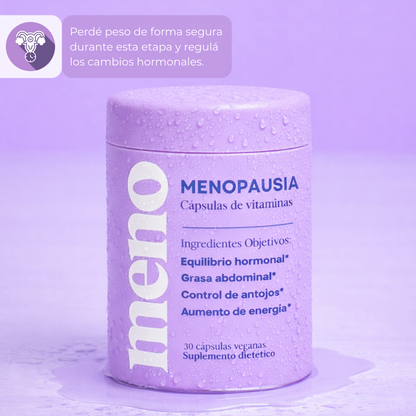 MENO® l Cápsulas Adelgazantes Menopausia - Suscripción