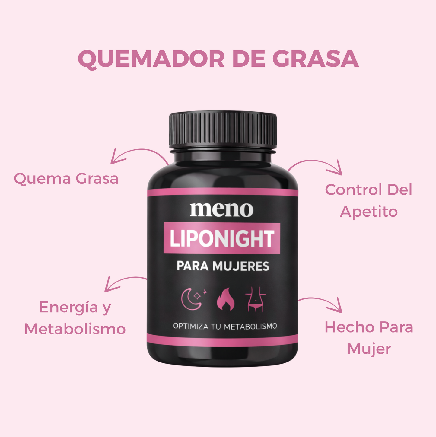 MENO® l Liponight - Quemador de Grasa Nocturno