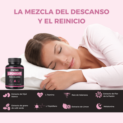 MENO® l Liponight - Quemador de Grasa Nocturno