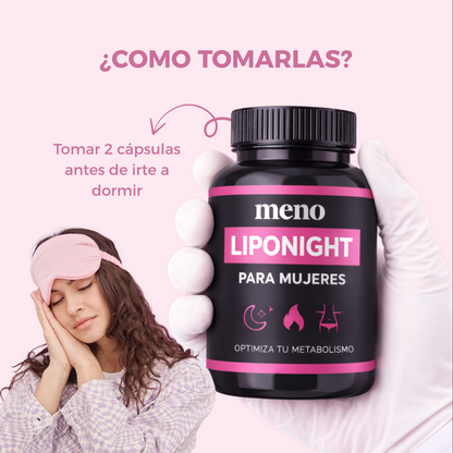 MENO® l Liponight - Quemador de Grasa Nocturno