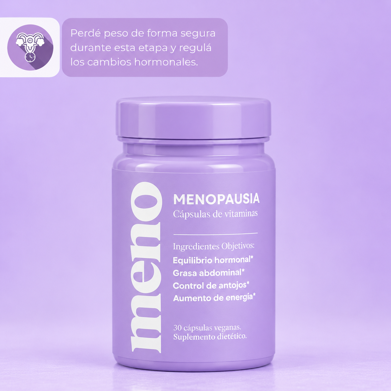 MENO® l Cápsulas Adelgazantes Menopausia - Suscripción