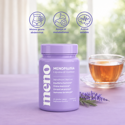 MENO® l Cápsulas Adelgazantes Menopausia - Suscripción