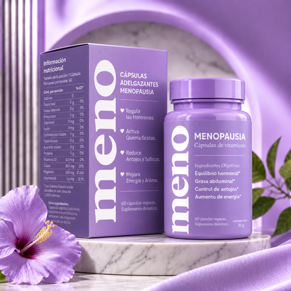 MENO® l Cápsulas Adelgazantes Menopausia - Suscripción