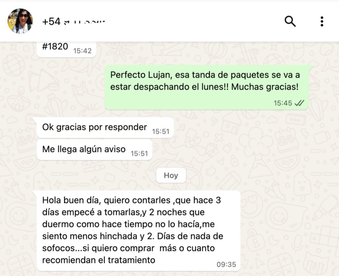 Testimonio WhatsApp